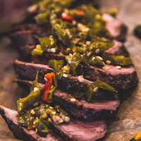 Beef dish at The Fusion Table